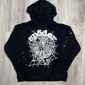 Sp5der Hoodie OG Black - Large - Brand New - Authentic✅